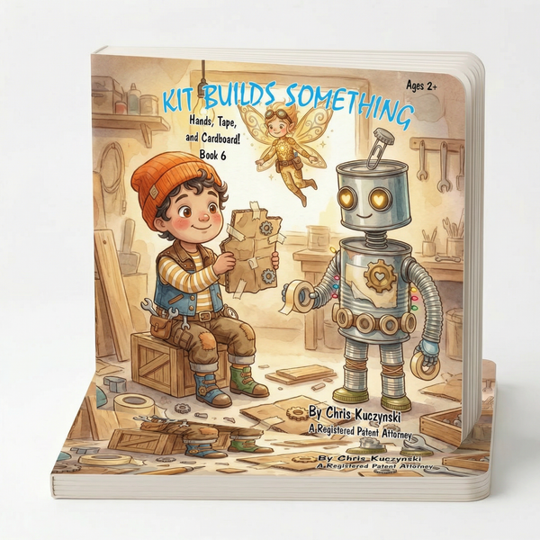 Kit Builds Something: Hands, Tape, and Cardboard (Book 6)