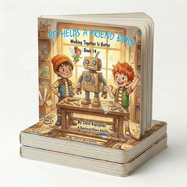 Kit Helps A Friend Build: Working Together Is Better (Book 14)
